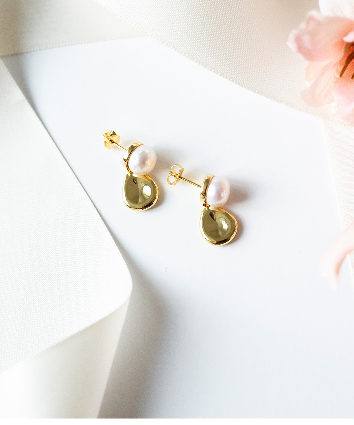 Timeless Pearl Drop Earrings